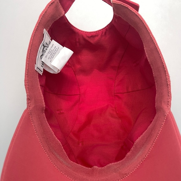 Hermes cap Davis H Primavera Cotton Baseball Cap Hat Size 56 Roseboise cotton - Picture 15 of 15